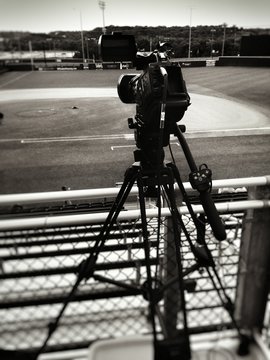 camera, camcorder, university sports game